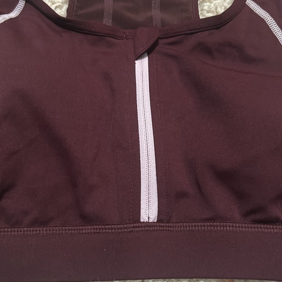 NWT-S-J.Crew SleekStretch zip-front sports bra - Picture 6 of 10